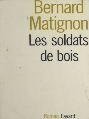 cover image of Les soldats de bois